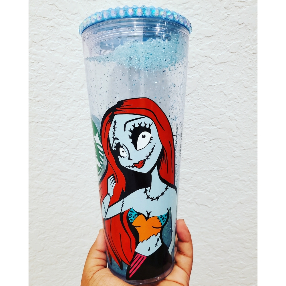 Handmade Sally Snowglobe Tumbler